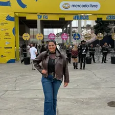 Lays Leite no evento Meli Music — SP, 2026